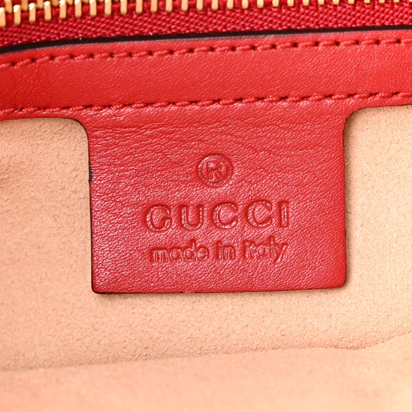 Guccissima Signature Medium Shoulder Tote Bag Red