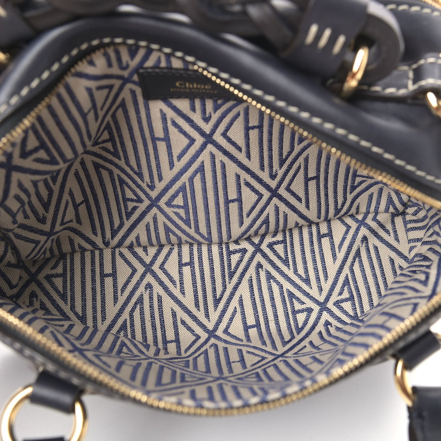Calfskin Small Daria Full Blue