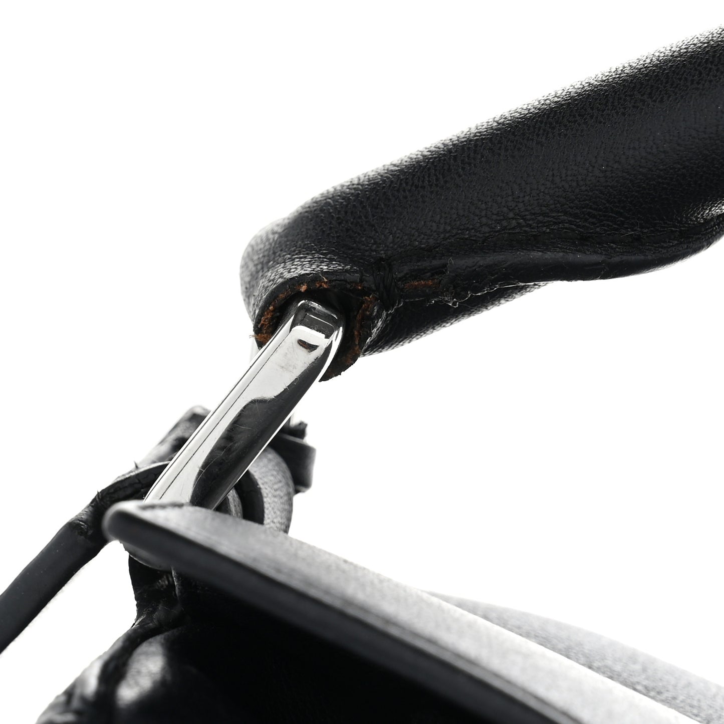 Calfskin Medium Puzzle Bag Black