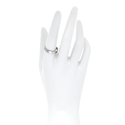 Cartier 18K White Gold 3.5mm LOVE Wedding Band Ring 60 9 3 of 10
