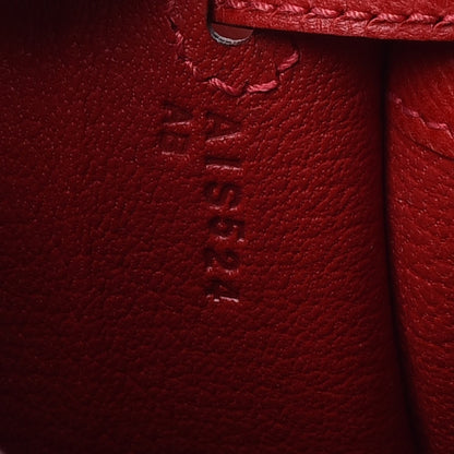 Hermes Epsom Kelly Sellier 25 Rouge Casaque 23 of 31