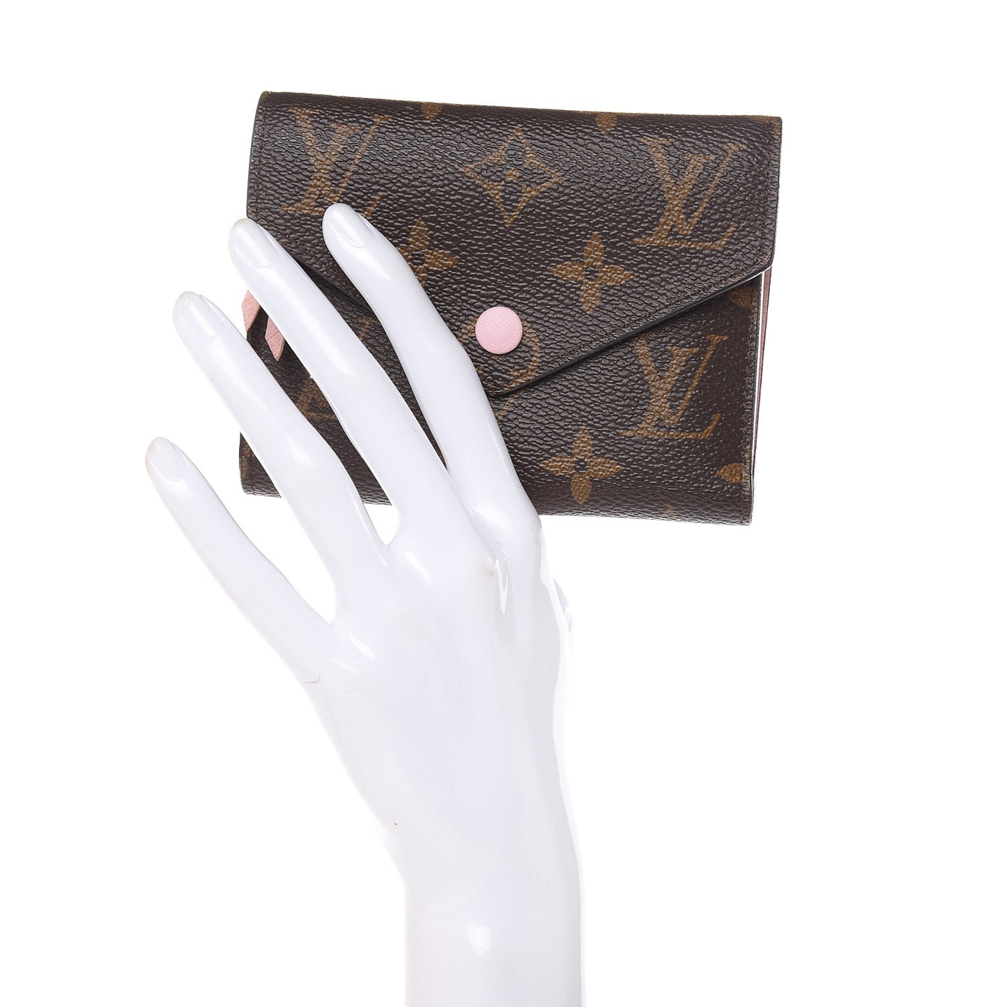 Monogram Victorine Wallet Rose Ballerine