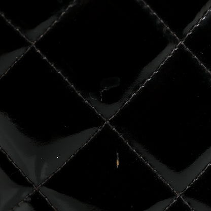 Chanel Patent Quilted Timeless CC Tote Black 24 of 27