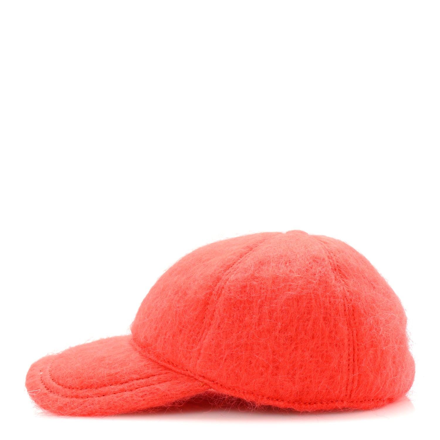 Gucci Mohair GG Lauren Baseball Hat S Orange 4 of 8