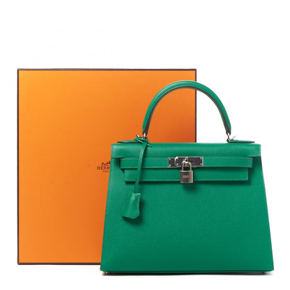 Hermes Epsom Kelly Sellier 28 Cactus 33 of 33