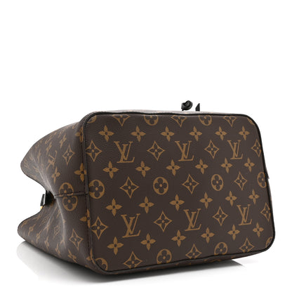 Louis Vuitton Monogram Neonoe MM Black 3 of 9