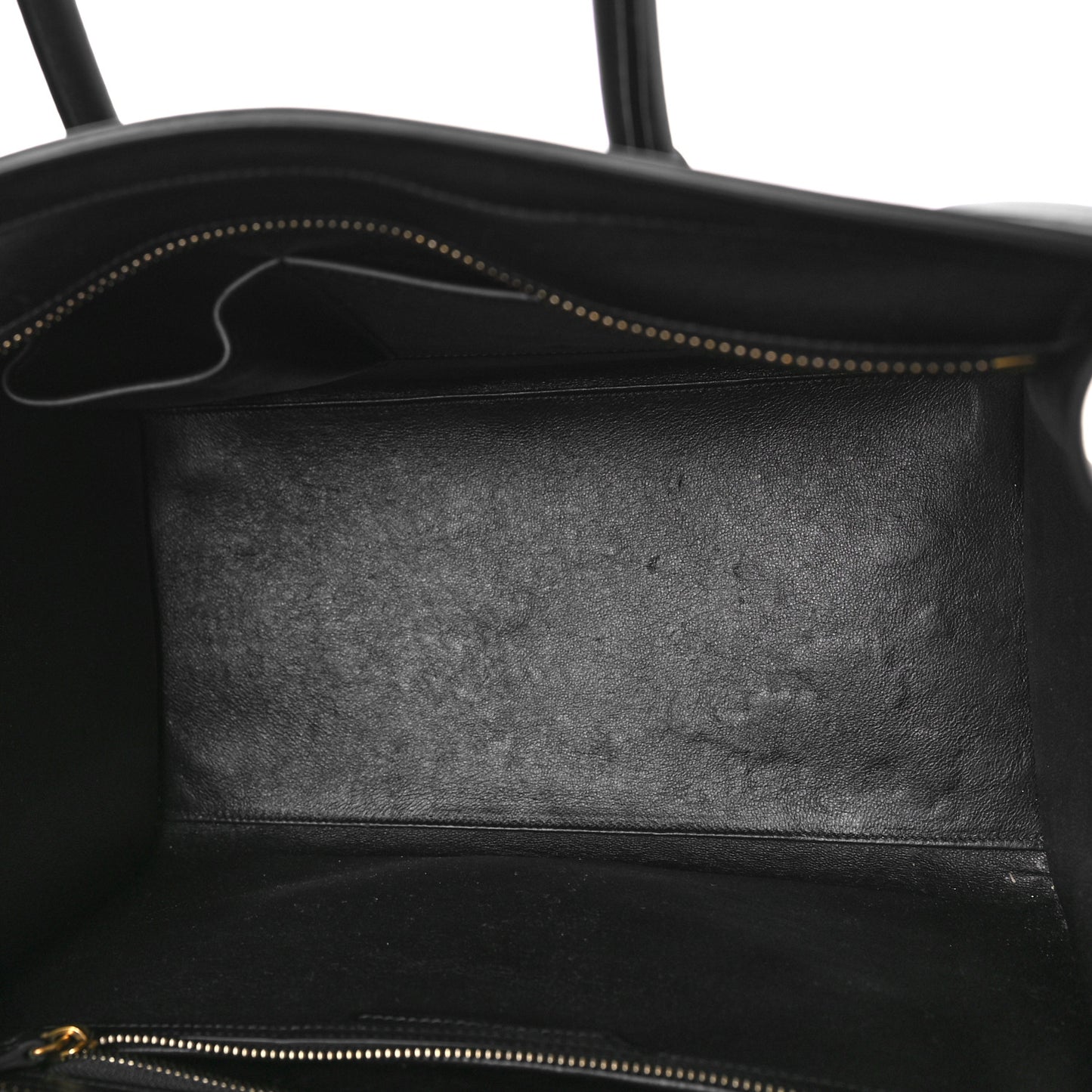 Smooth Calfskin Mini Luggage Black