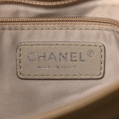 Chanel Patent Quilted 3 Jumbo Flap Light Brown 5 of 14