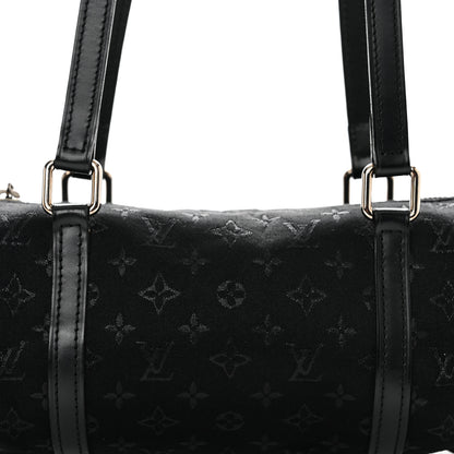 Louis Vuitton Satin Monogram Mini Papillon Black 7 of 10