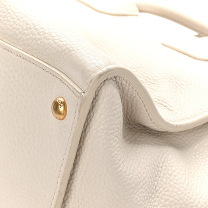 Prada Vitello Daino Shopping Tote Talco 11 of 11