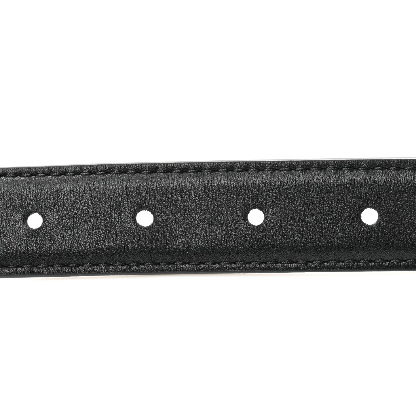 Calfskin Belt 75 30 Black Burgundy