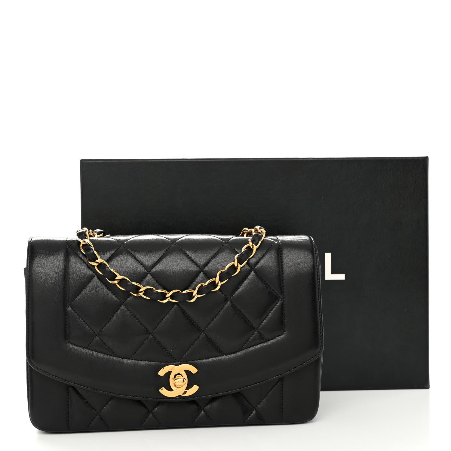 Chanel Lambskin Quilted Small Single Flap Black 12 of 12