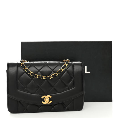 Chanel Lambskin Quilted Small Single Flap Black 12 of 12