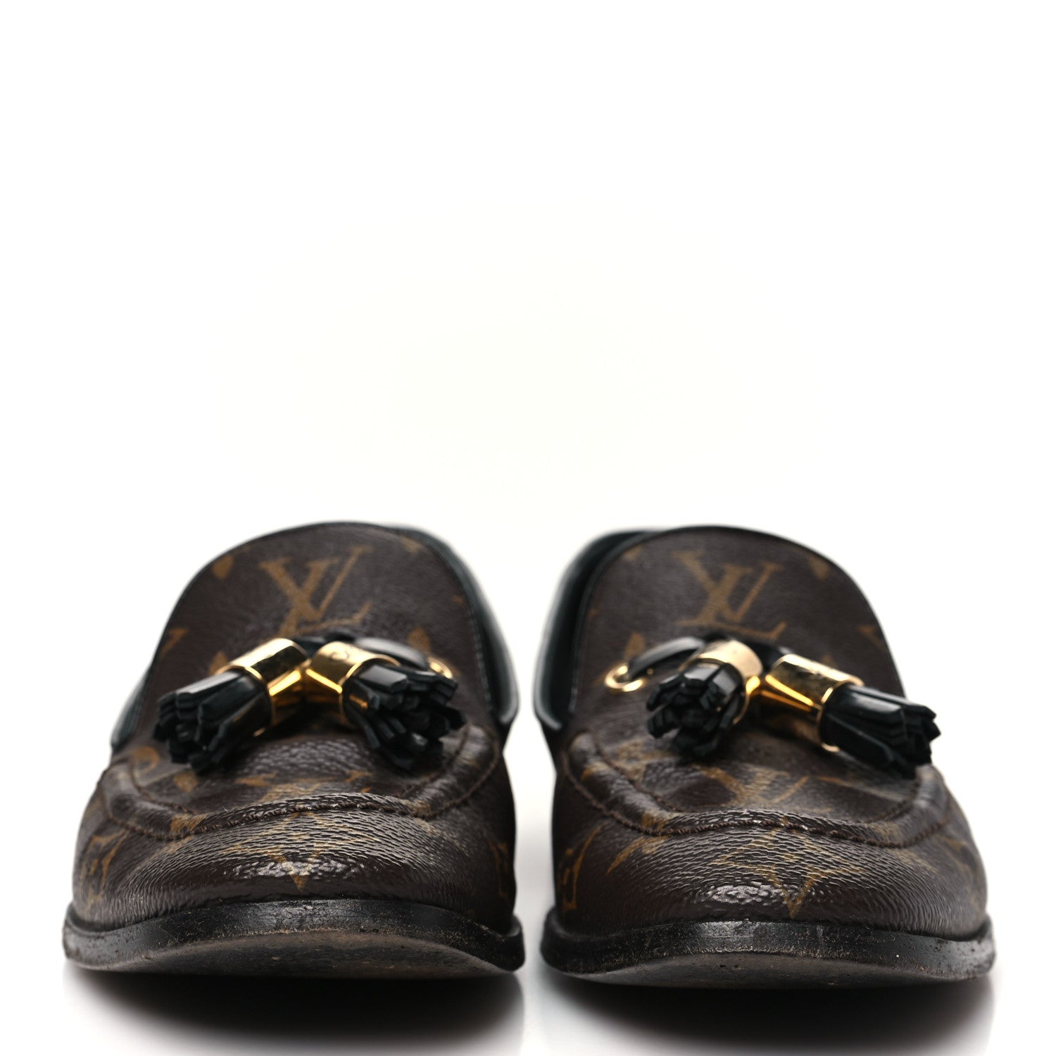 Louis Vuitton Monogram Society Loafers 36 2 of 11