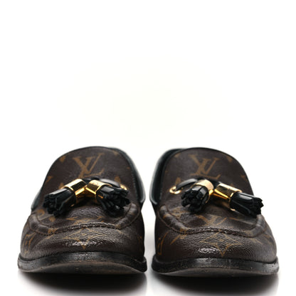 Louis Vuitton Monogram Society Loafers 36 2 of 11