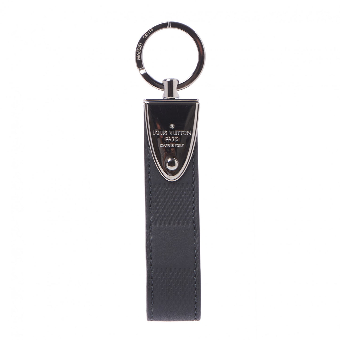 Damier Infini Dragonne LV Key Holder Onyx