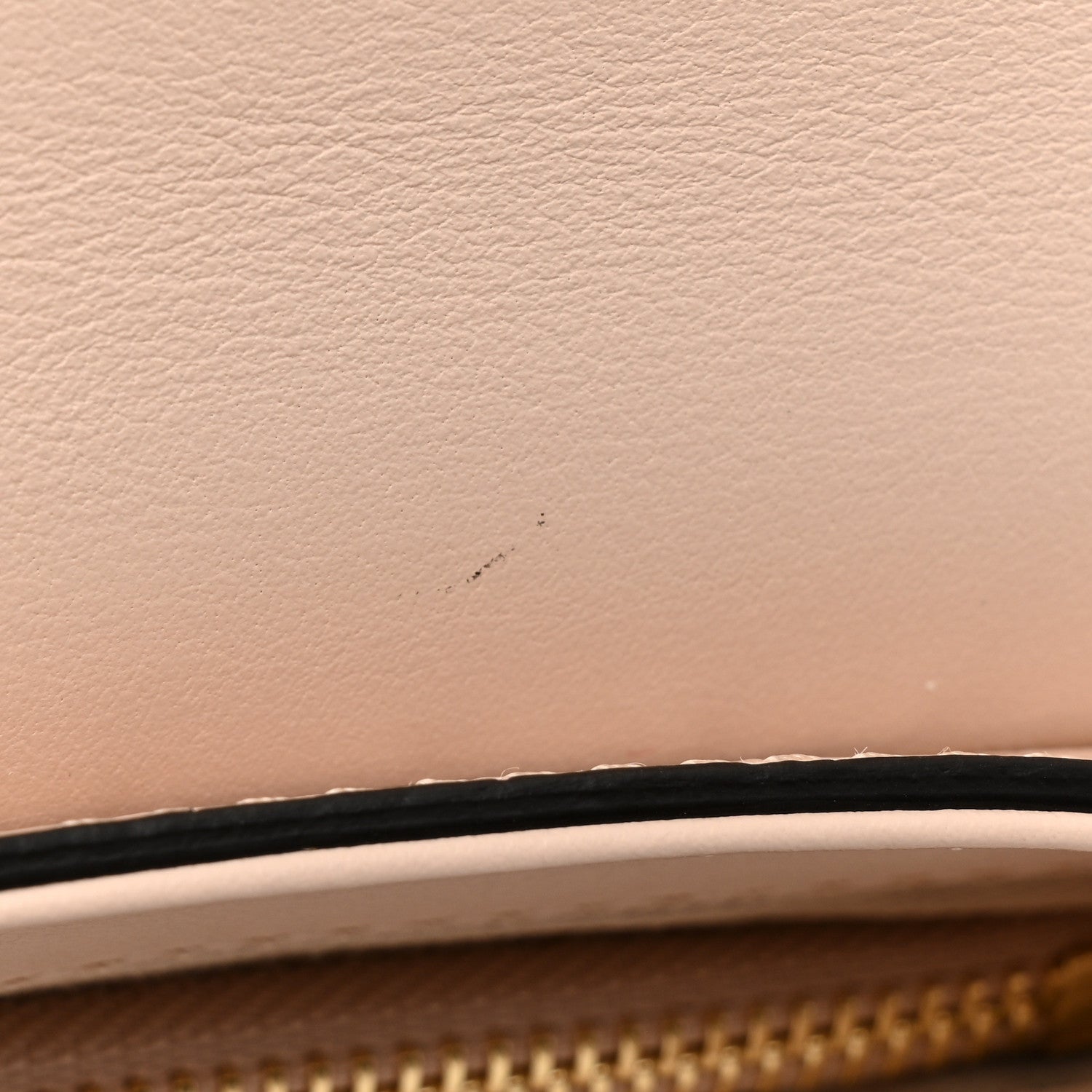 Chloe Calfskin Crocodile Embossed Small C Double Carry Cement Pink 9 of 13