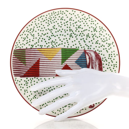 Hermes Porcelain Hippomobile Dessert Plate 2 of 5