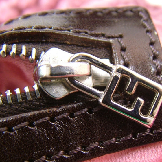 Fendi Woven Knit Baguette Pink 11 of 12