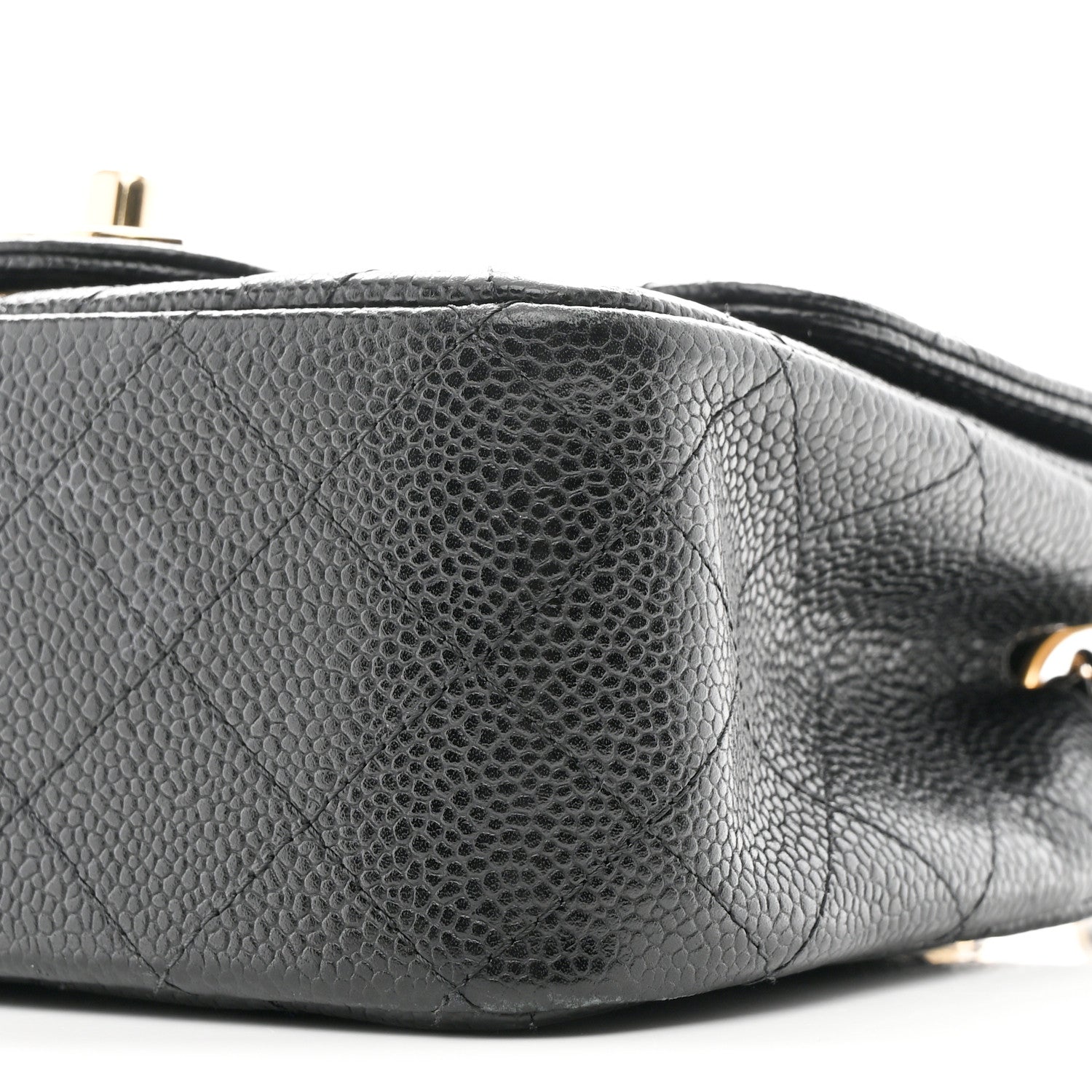 Chanel Caviar Quilted Mini Square Flap Black 10 of 13