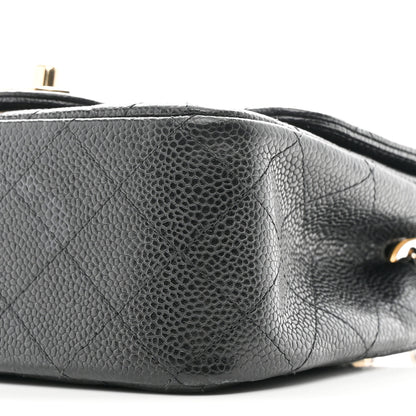 Chanel Caviar Quilted Mini Square Flap Black 10 of 13