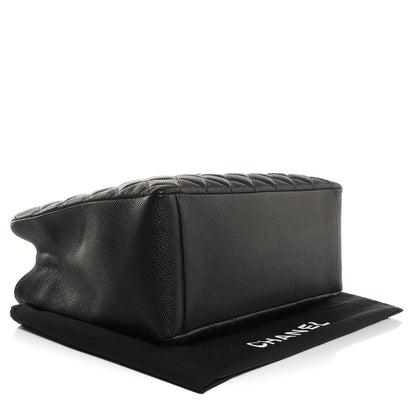 Chanel Caviar Grand Shopping Tote GST Black 4 of 7