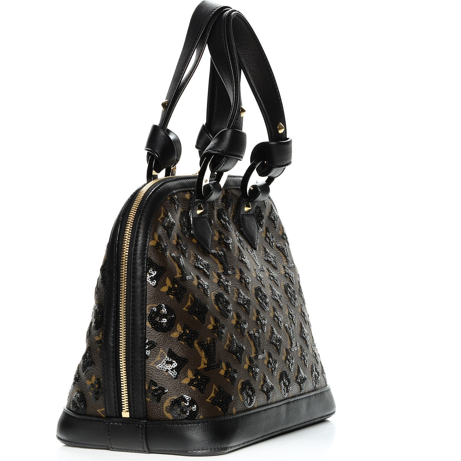 Louis Vuitton Monogram Sequins Eclipse Alma Black 3 of 7