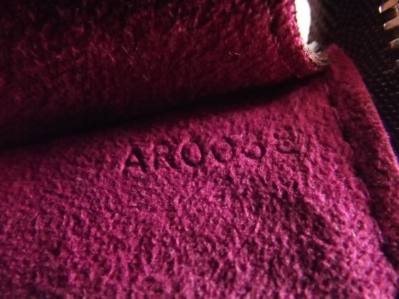 Louis Vuitton Epi Pochette Accessories Bag Cassis Purple 9 of 9