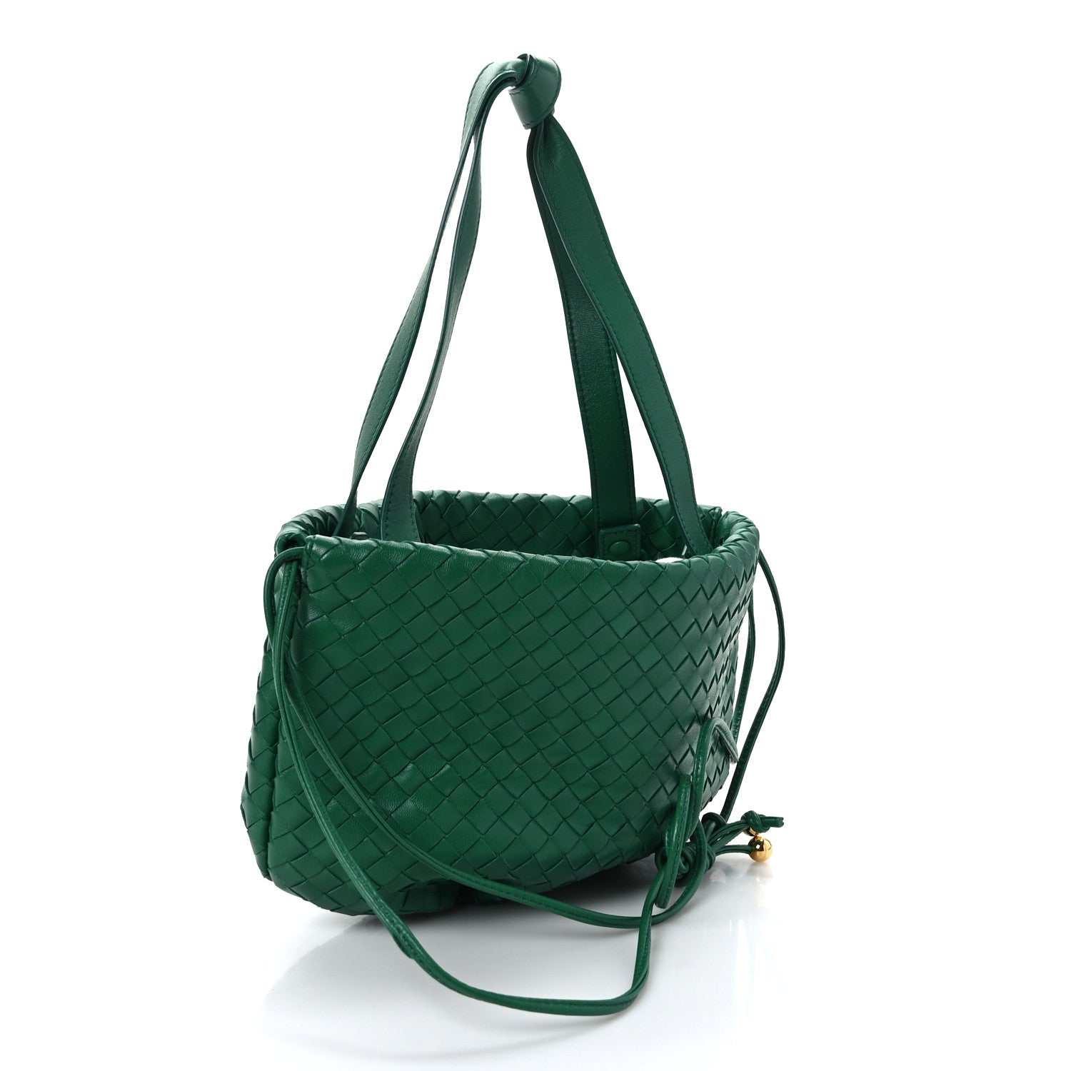 Bottega Veneta Nappa Intrecciato Small Bulb Racing Green 3 of 9