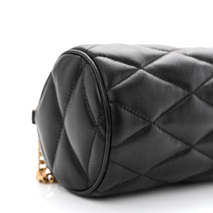 Saint Laurent Lambskin Monogram Mini Sade Tube Bag Black 9 of 11