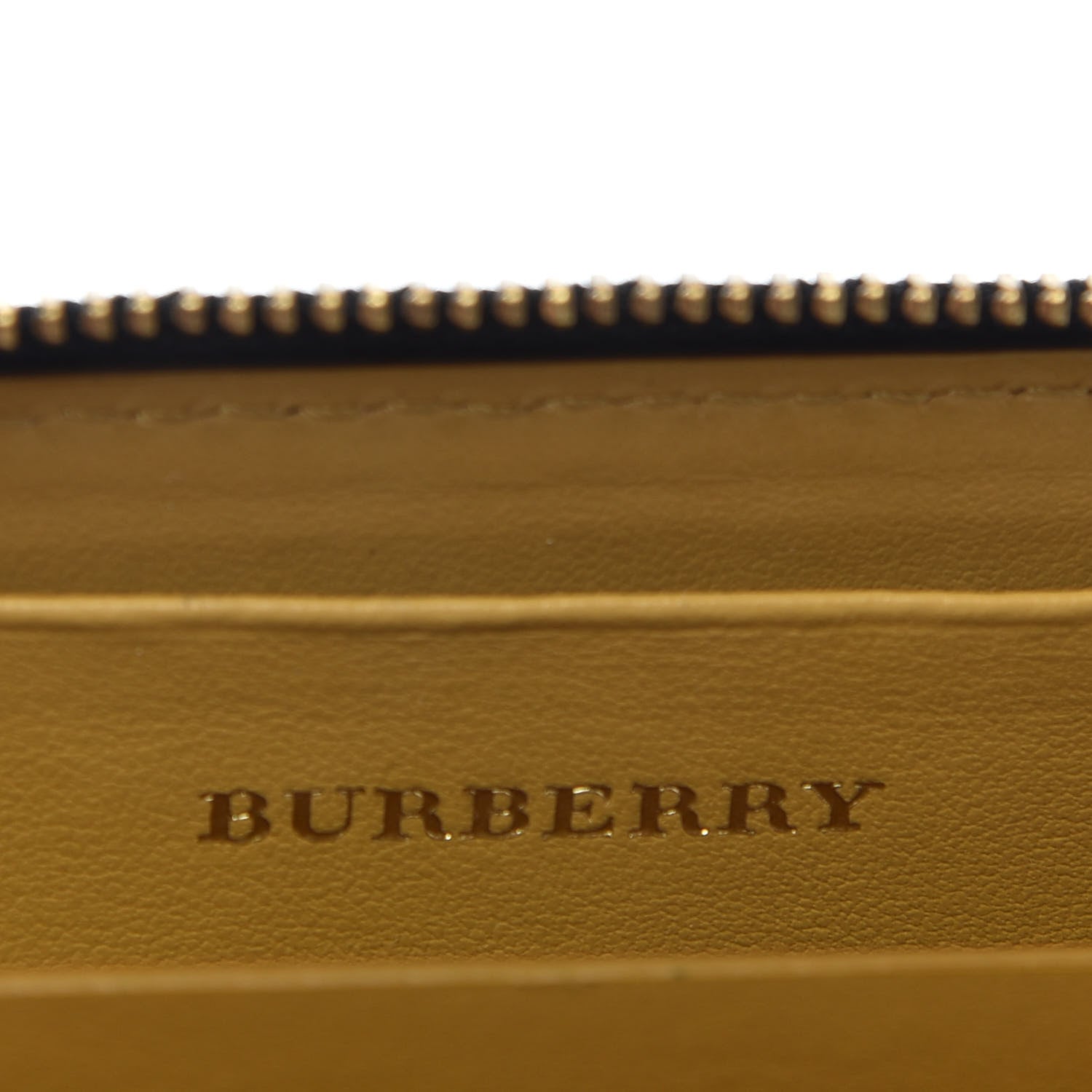 Burberry Goatskin Berkely Zip Around Wallet Black 6 of 6
