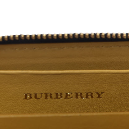 Burberry Goatskin Berkely Zip Around Wallet Black 6 of 6