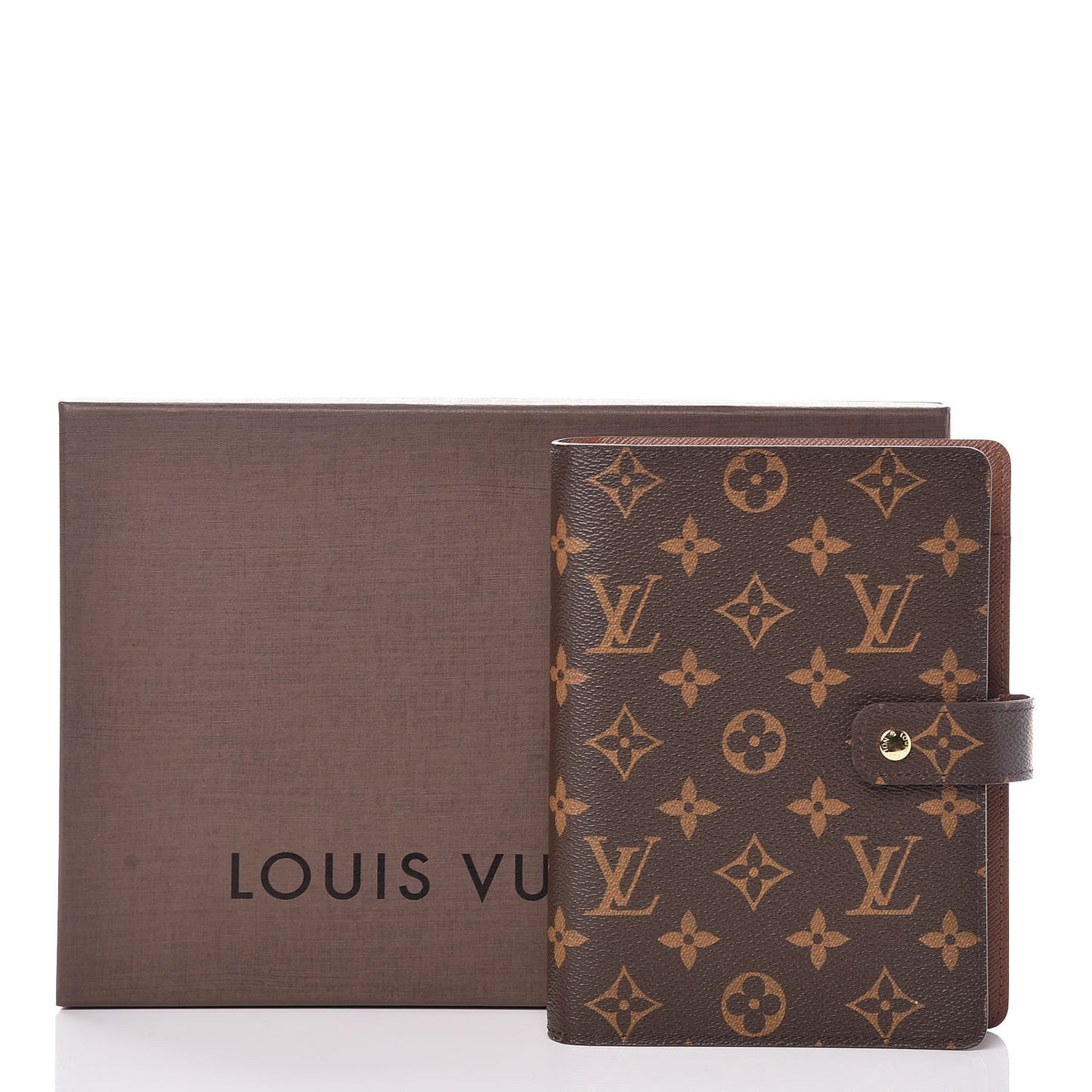 Monogram Medium Ring Agenda Cover