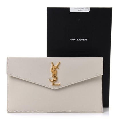 Saint Laurent Grain De Poudre Uptown Pouch Crema Soft 9 of 9