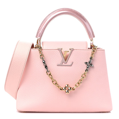 Louis Vuitton Taurillon Capucines BB Rose Jasmin 1 of 9