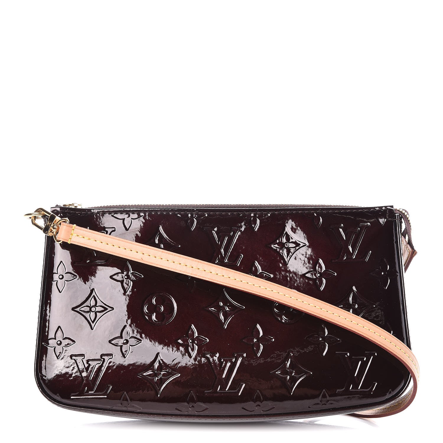 Louis Vuitton Vernis Pochette Accessories NM Amarante 1 of 9