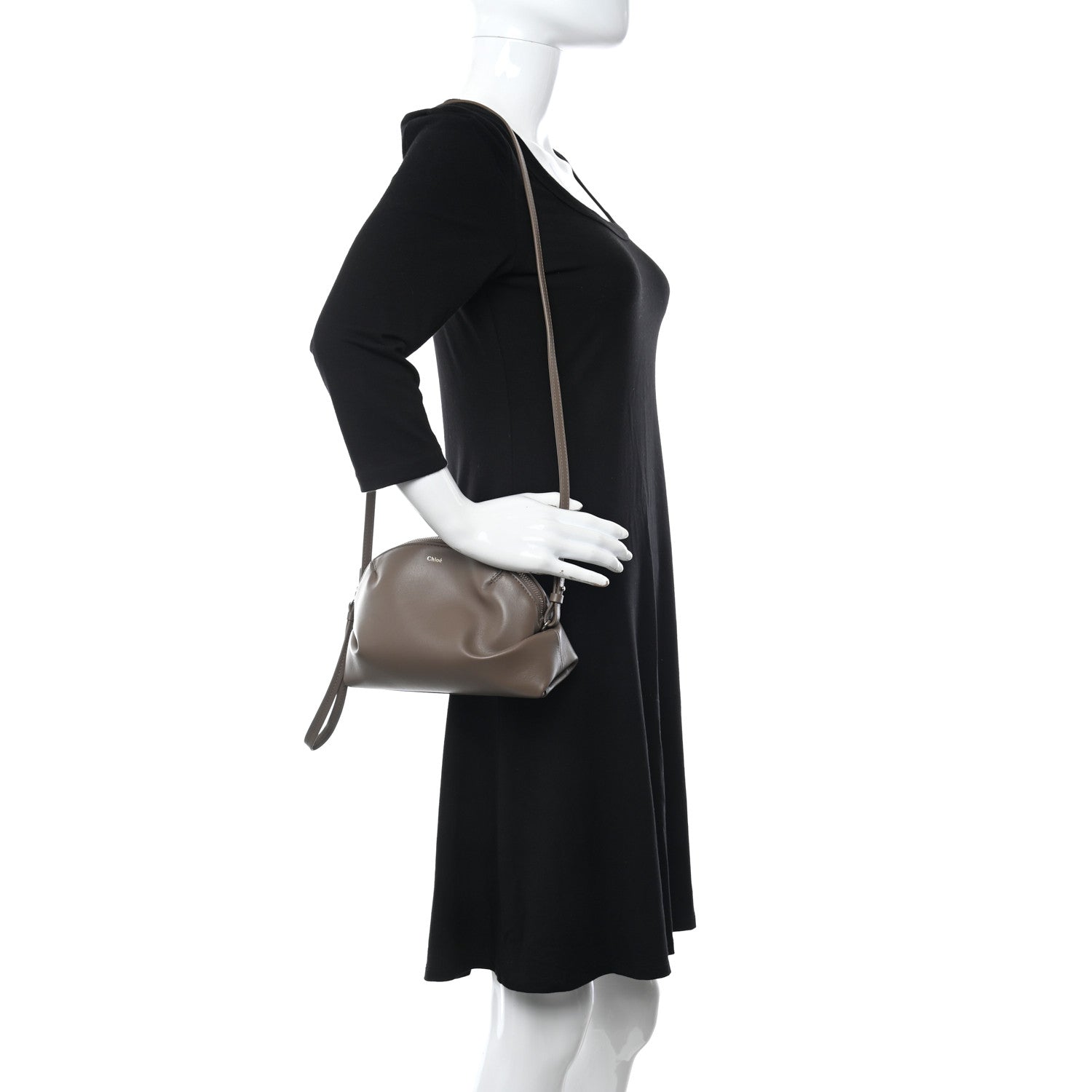 Chloe Calfskin Mini Judy Shoulder Bag Army Green 2 of 9