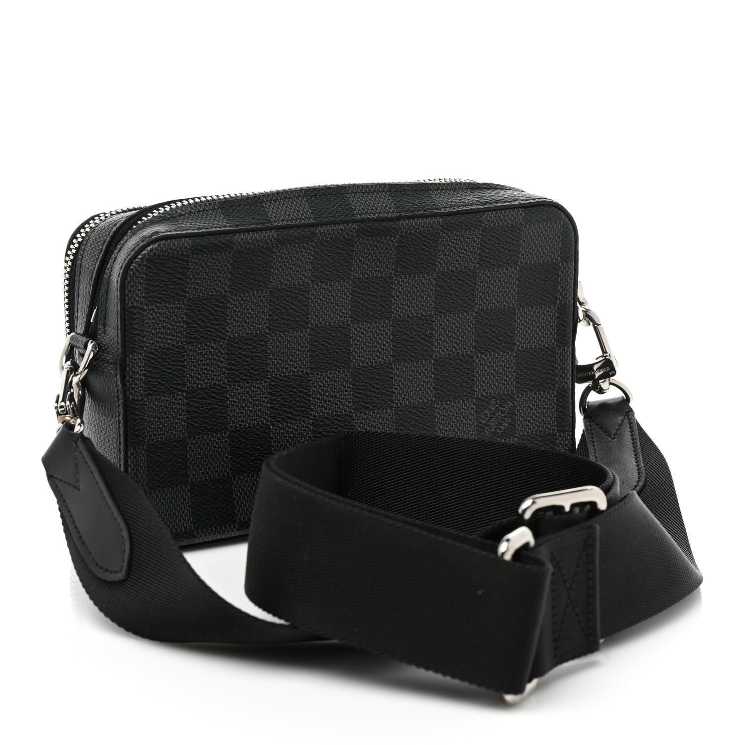 Louis Vuitton Damier Graphite Alpha Wearable Wallet 3 of 12