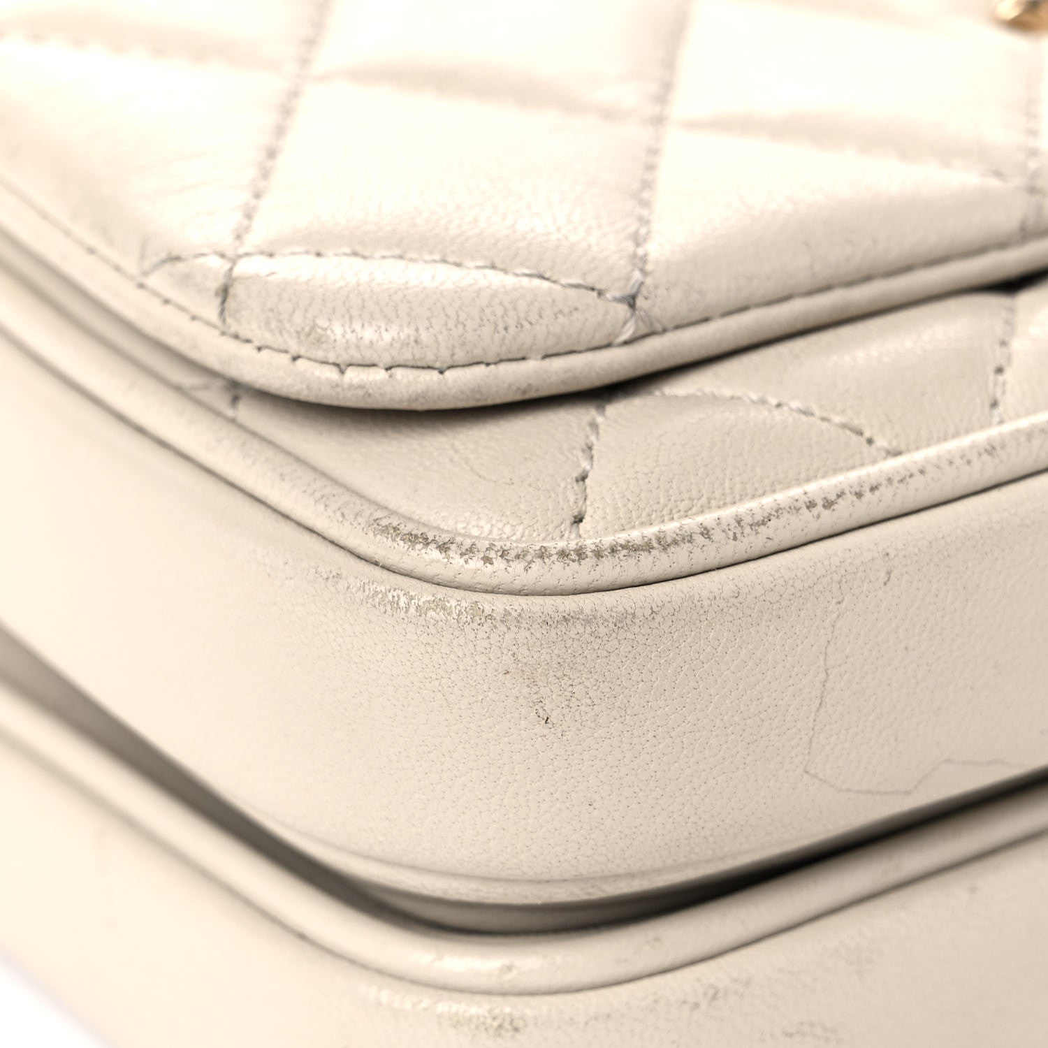 Chanel Lambskin Quilted Mini Citizen Chic Flap Ivory Ivory 9 of 28