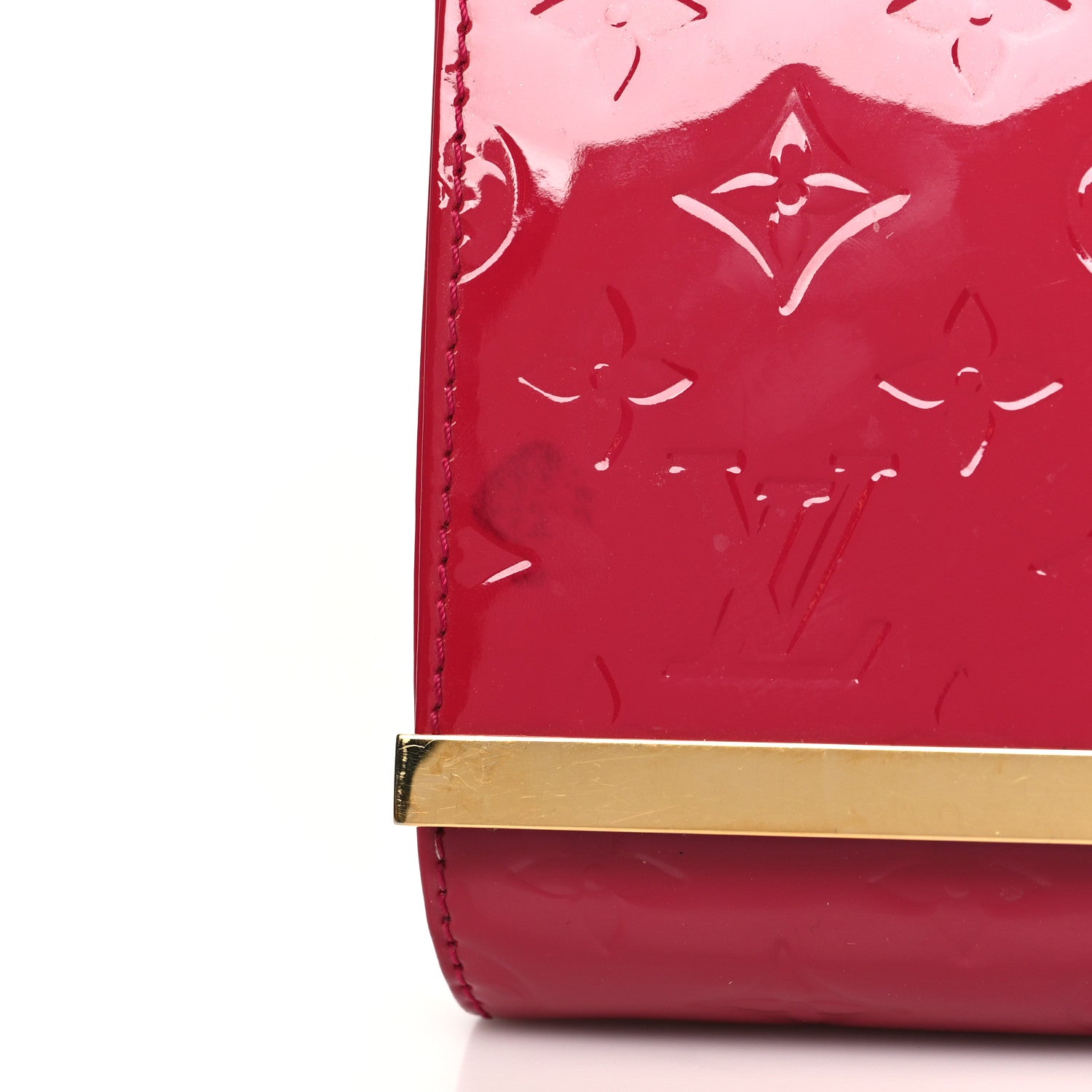 Louis Vuitton Vernis Ana Clutch Rose Indien 11 of 13