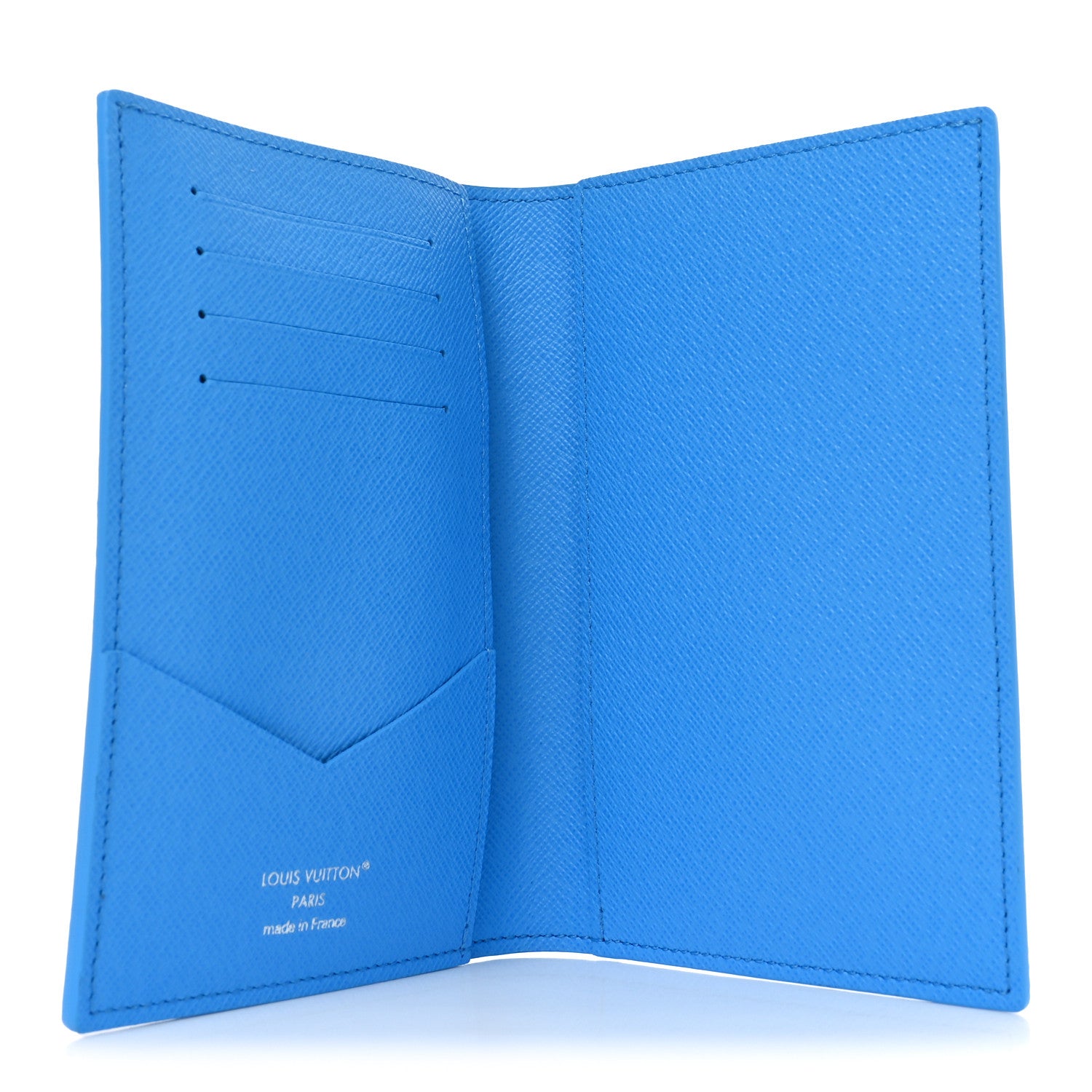Louis Vuitton Monogram Sports Passport Cover Pool Blue 5 of 7