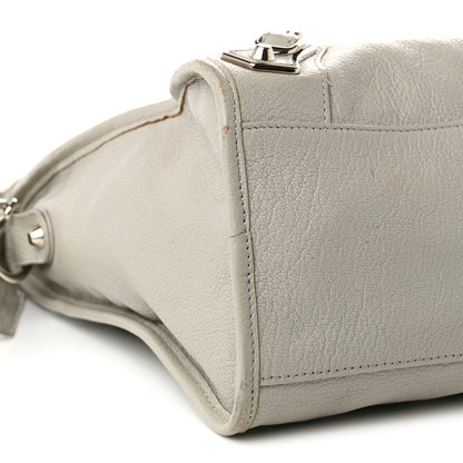 Balenciaga Chevre Silver Metallic Edge Hardware City Gris Glace 10 of 14