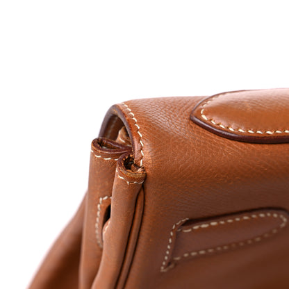 Hermes Courchevel Kelly Retourne 32 Gold 16 of 24