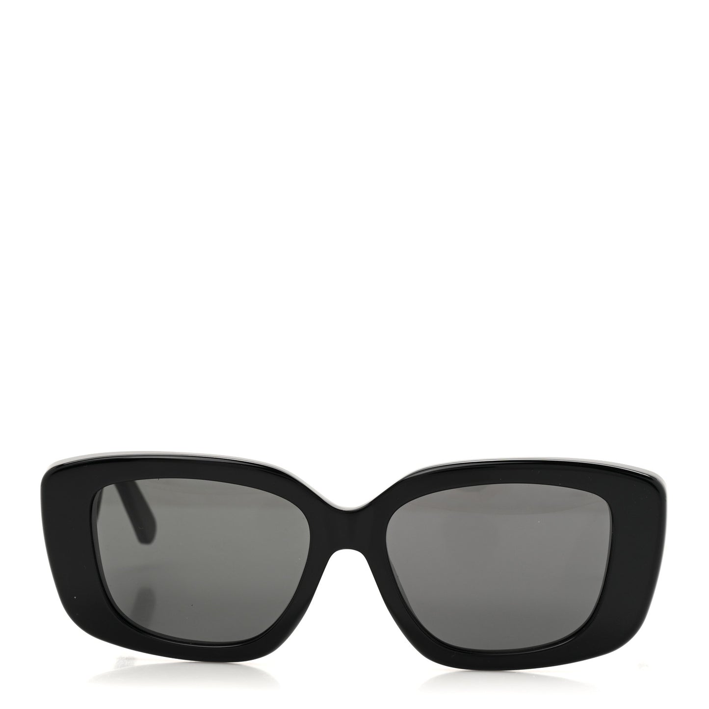 Acetate LV Circle Large Cat Eye Sunglasses Z2642U Black