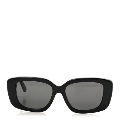 Louis Vuitton Acetate LV Circle Large Cat Eye Sunglasses Z2642U Black 2 of 7