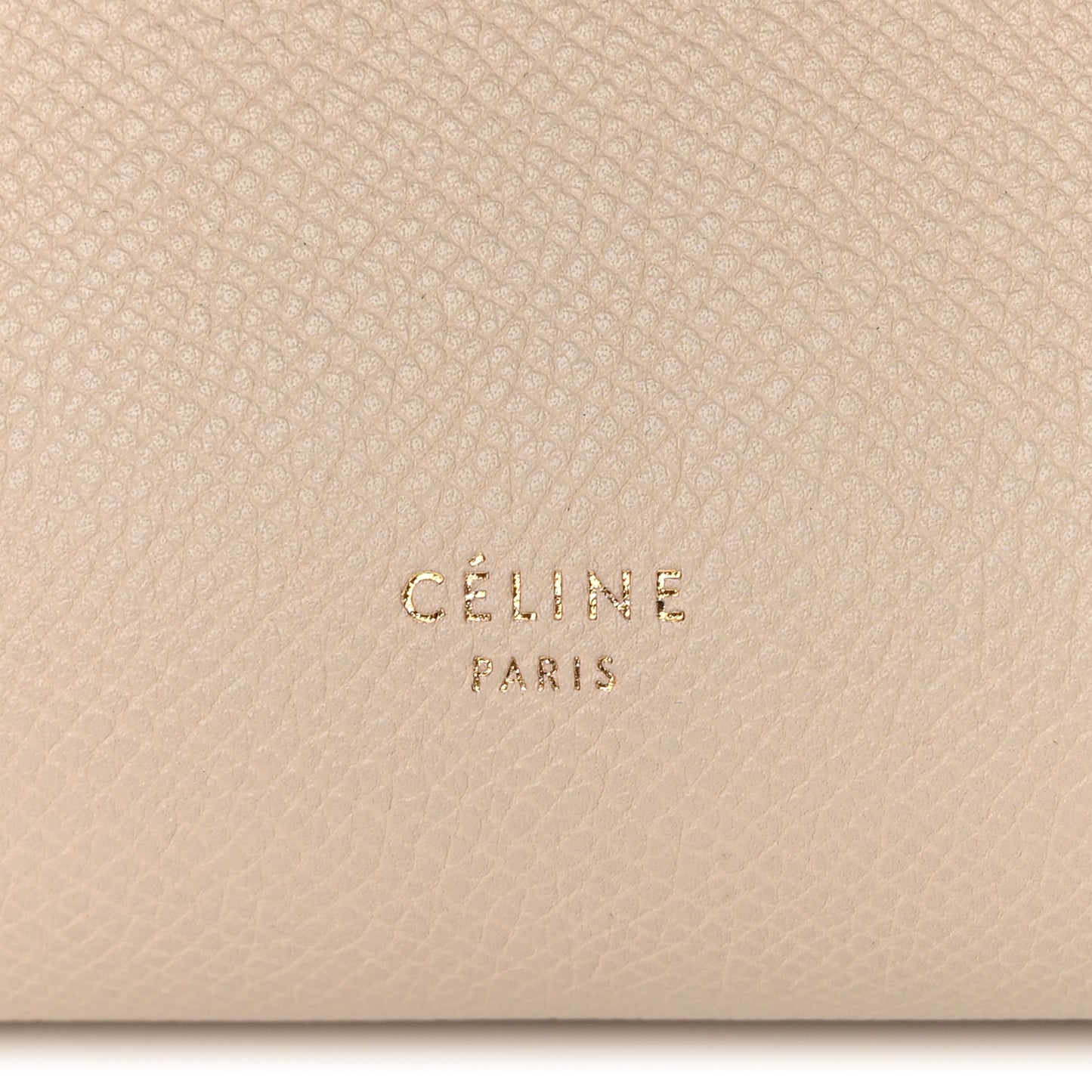 Grained Calfskin Micro Belt Bag Light Taupe