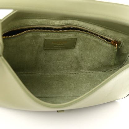 Saint Laurent Smooth Calfskin Le 5 A 7 Hobo Pistache 4 of 11