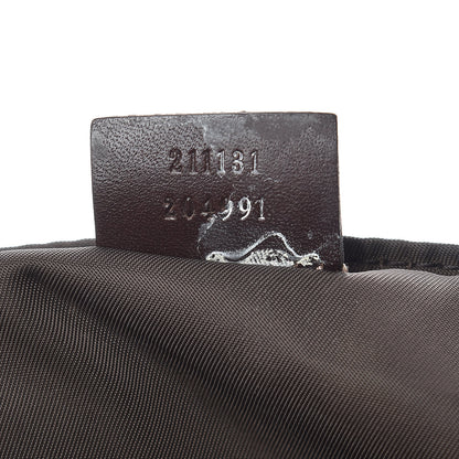 Gucci GG Plus Monogram Messenger Diaper Bag Dark Brown 9 of 13