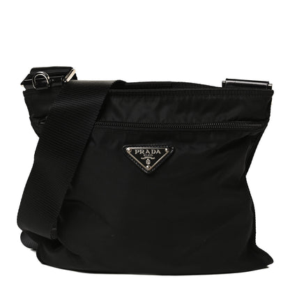 Prada Tessuto Nylon Crossbody Bag Black 1 of 8