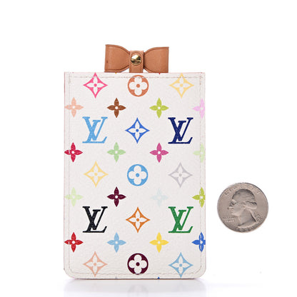 Louis Vuitton Monogram Multicolor Mirror and Case Pouch White 2 of 5